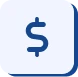 Upfront pricing icon